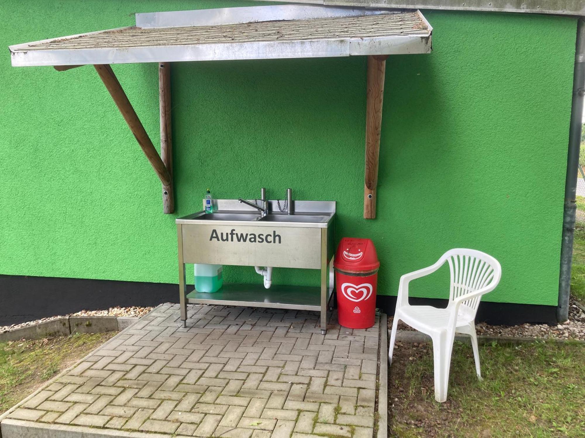 Langenbernsdorf Campingplatz Koberbachtalsperre - Campingfass Mieten מראה חיצוני תמונה